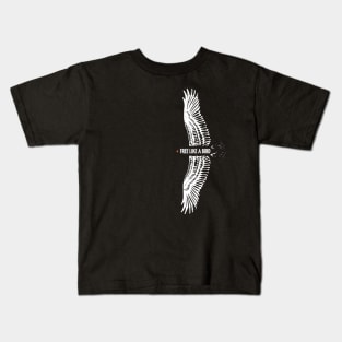 Free Like a Bird Kids T-Shirt